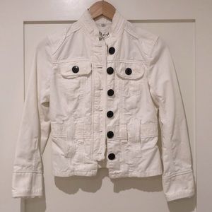 BB Dakota White Denim Jacket